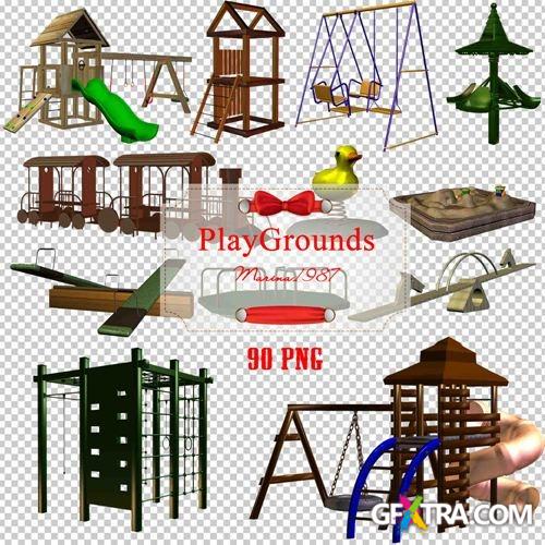 Clipart PNG - playgrounds