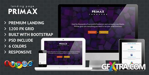 ThemeForest - Primax Business Landing Page - RIP