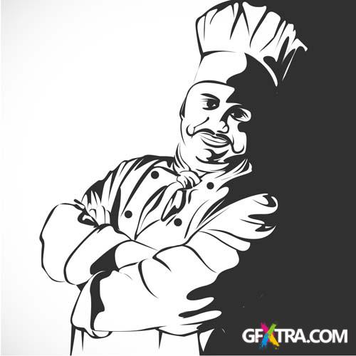 Cafes & Restaurants 25xEPS