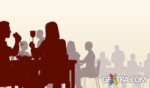 Cafes & Restaurants 25xEPS