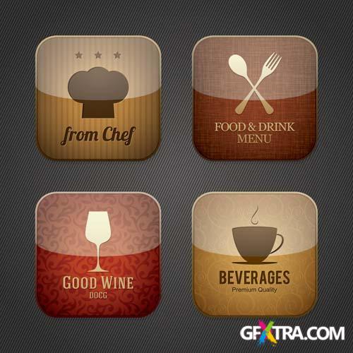 Cafes & Restaurants 25xEPS