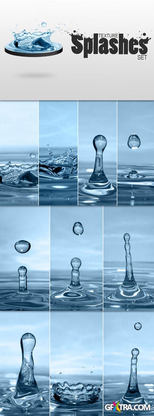 Designtnt - Water Splashes Textures