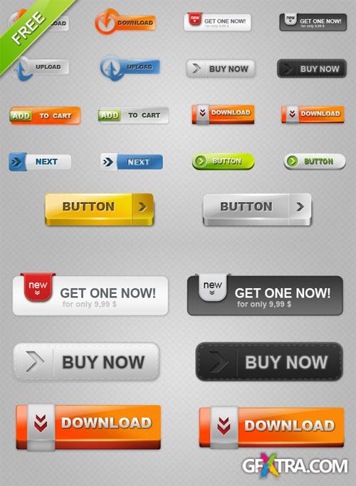 Designtnt - Download Buttons 2