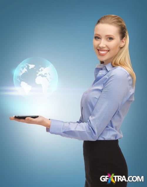 Women with Modern Technology 25xJPG