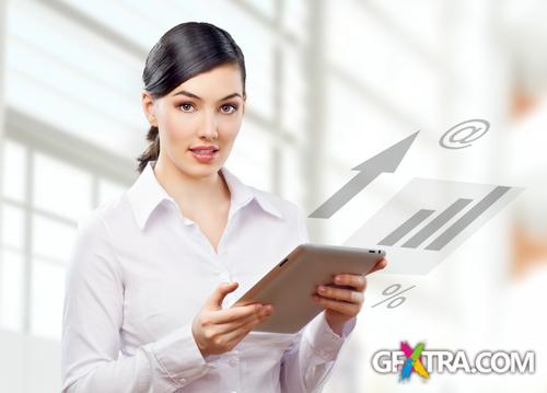 Women with Modern Technology 25xJPG