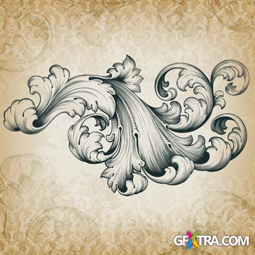 Retro Design Elements 25 EPS - Fotolia