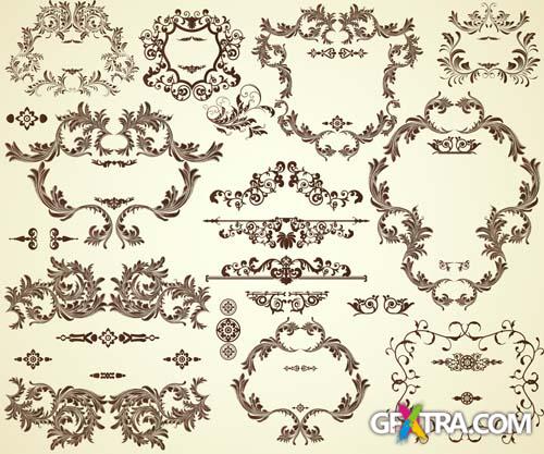 Retro Design Elements 25 EPS - Fotolia