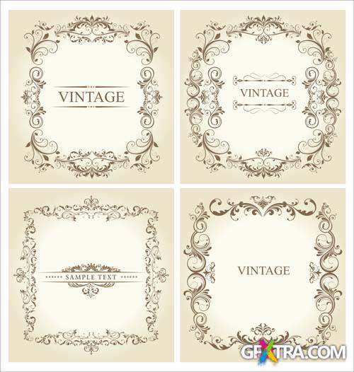 Retro Design Elements 25 EPS - Fotolia