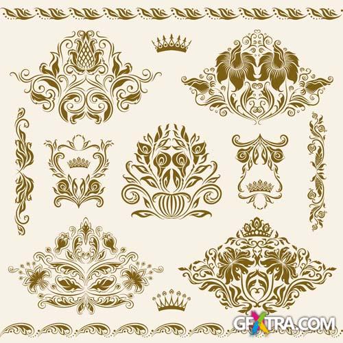 Retro Design Elements 25 EPS - Fotolia