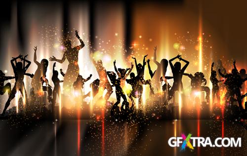 People In Action - 22 EPS + 3 SVG