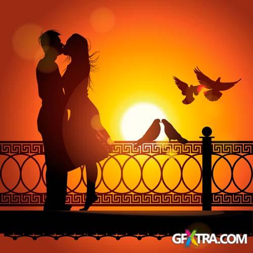 People In Action - 22 EPS + 3 SVG