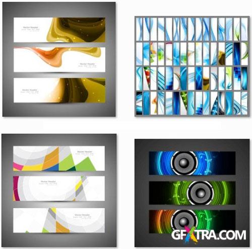 Banner Collection #3 - 25 EPS Vector Stock
