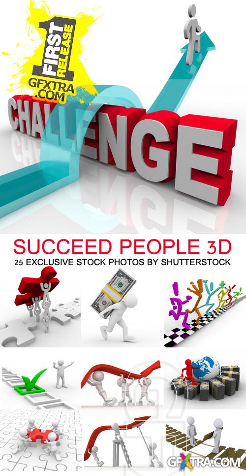 Amazing SS - Succeed People 3D, 25xJPGs
