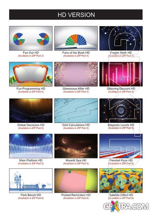 Animated Canvases 21 Artistic Horizons (2DVDs) (Win & Mac)