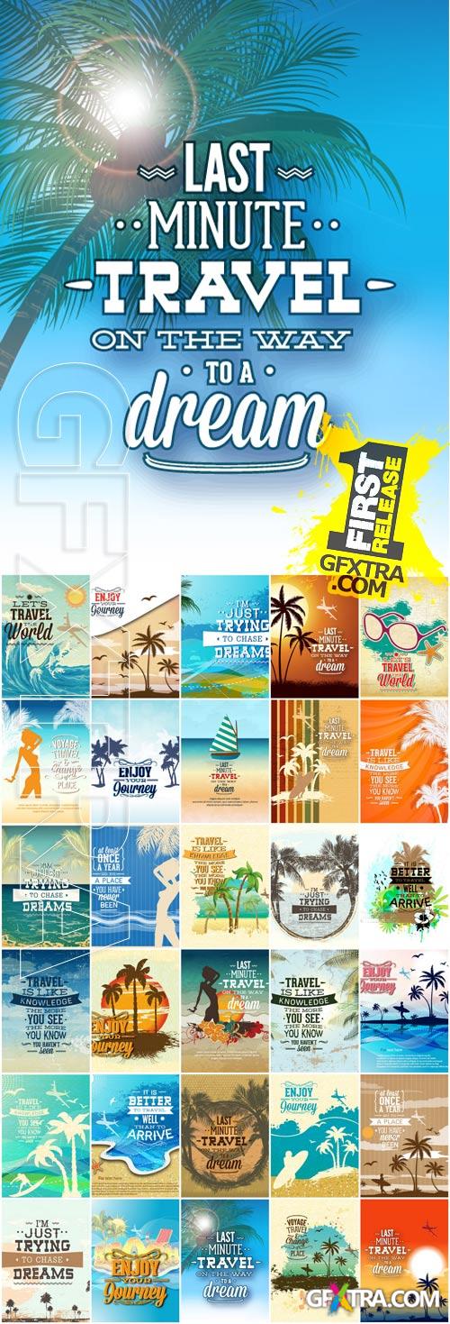 Travel Promotion Vectors Set - 30xEPS Travel Promotion Vectors Set - 30xEPS