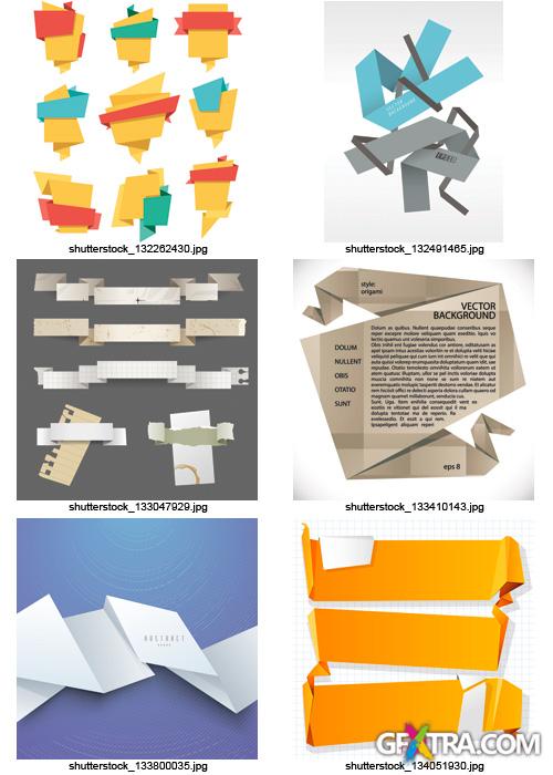 Amazing SS - Origami Paper, 25xEPS