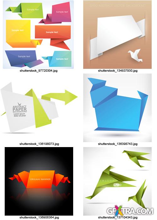 Amazing SS - Origami Paper, 25xEPS