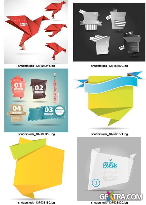 Amazing SS - Origami Paper, 25xEPS