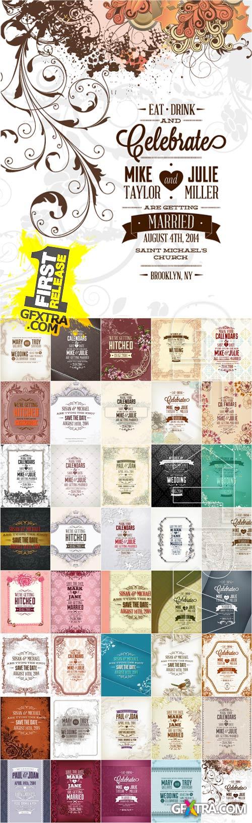 Wedding Vectors Set - 40xEPS Wedding Vectors Set - 40xEPS