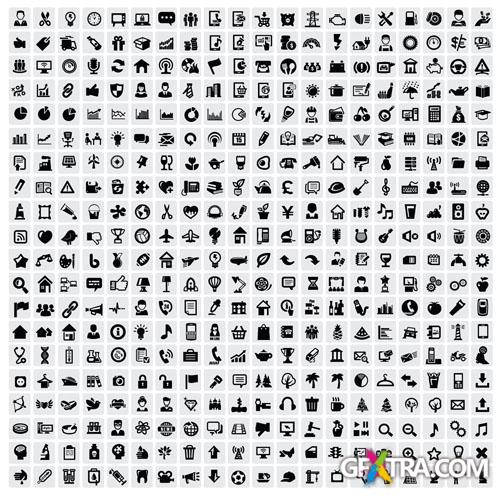 Mega Icon Collection - 25x EPS Mega Icon Collection - 25x EPS