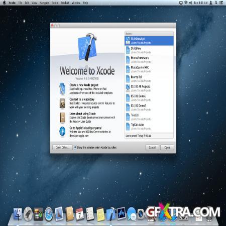 Xcode for Lion/Mountain Lion v4.6.3 (Mac OSX)
