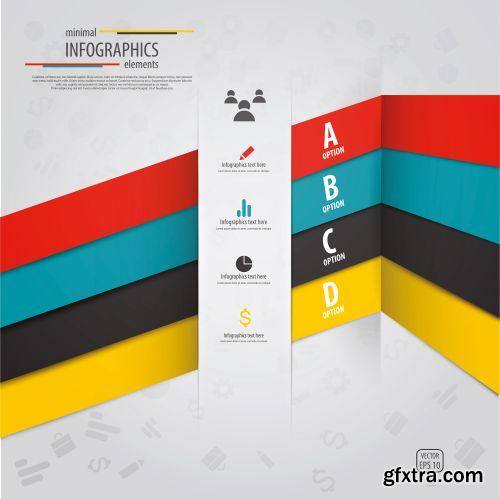 Minimal Infographics Designs #2, 32xEPS