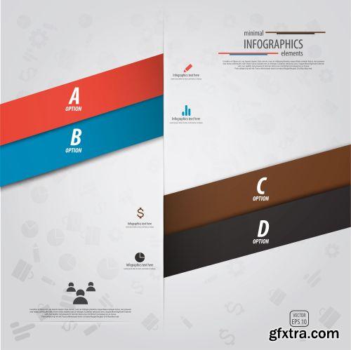 Minimal Infographics Designs #2, 32xEPS
