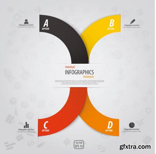 Minimal Infographics Designs #2, 32xEPS