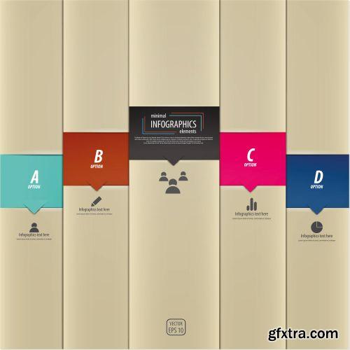 Minimal Infographics Designs #2, 32xEPS