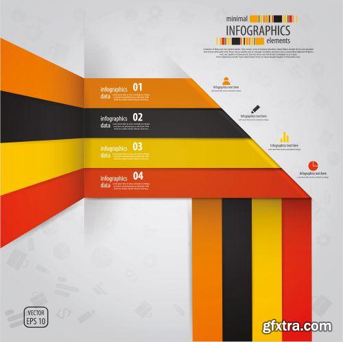 Minimal Infographics Designs #2, 32xEPS