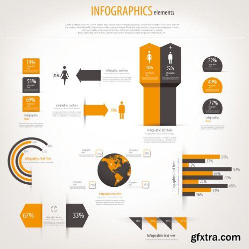 Minimal Infographics Designs #2, 32xEPS