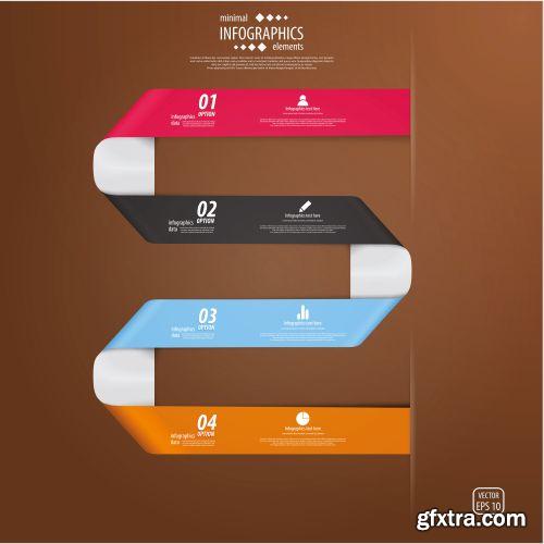 Minimal Infographics Designs #2, 32xEPS