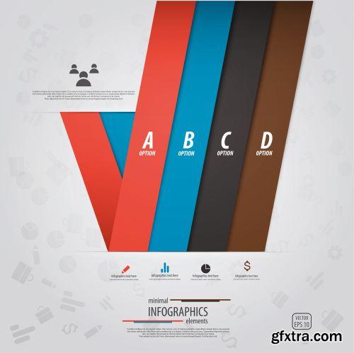 Minimal Infographics Designs #2, 32xEPS