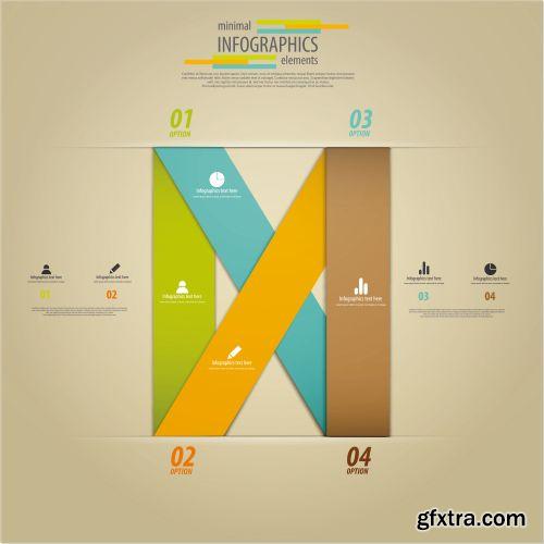 Minimal Infographics Designs #2, 32xEPS