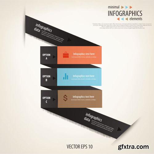 Minimal Infographics Designs #2, 32xEPS