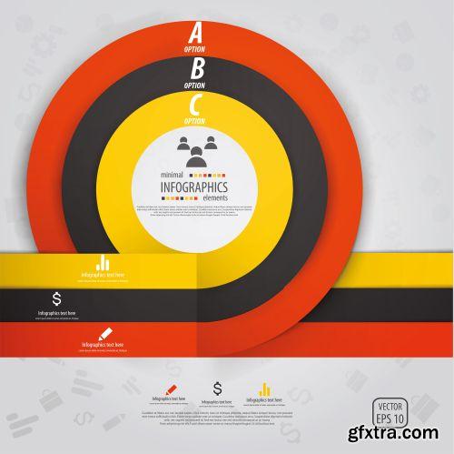 Minimal Infographics Designs #2, 32xEPS