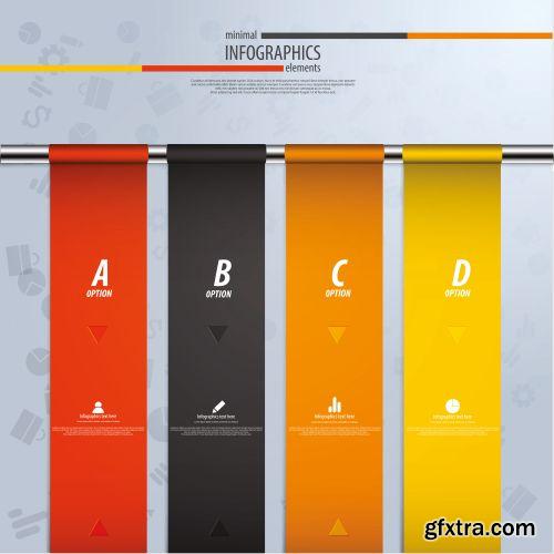 Minimal Infographics Designs #2, 32xEPS
