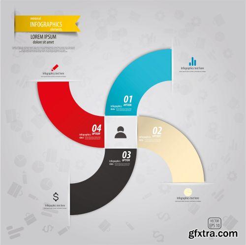 Minimal Infographics Designs #2, 32xEPS