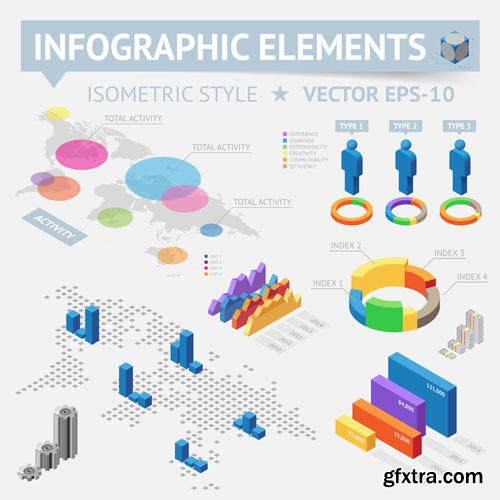 Infographic and design elements #9 - 25x EPS