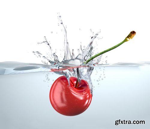 Splashing Fruits 25xJPG