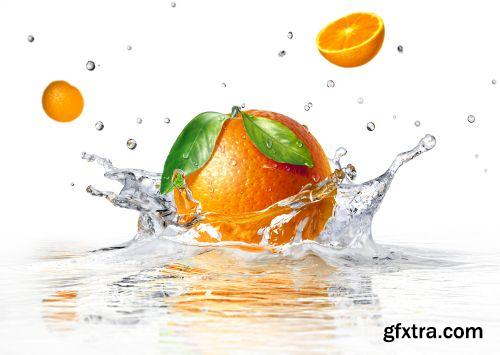 Splashing Fruits 25xJPG