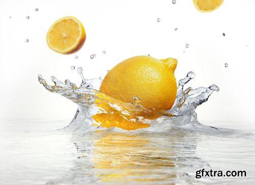 Splashing Fruits 25xJPG