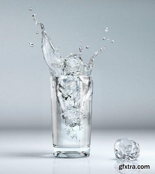 Splashing Fruits 25xJPG