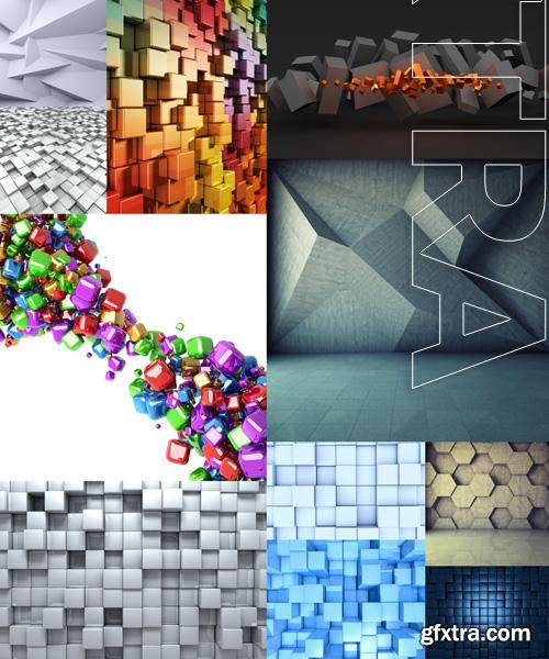 3D - Background 25 HQ Images (Fotolia)