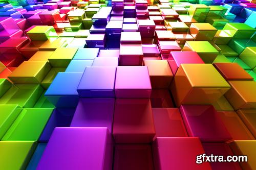 3D - Background 25 HQ Images (Fotolia)