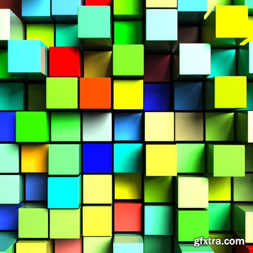 3D - Background 25 HQ Images (Fotolia)