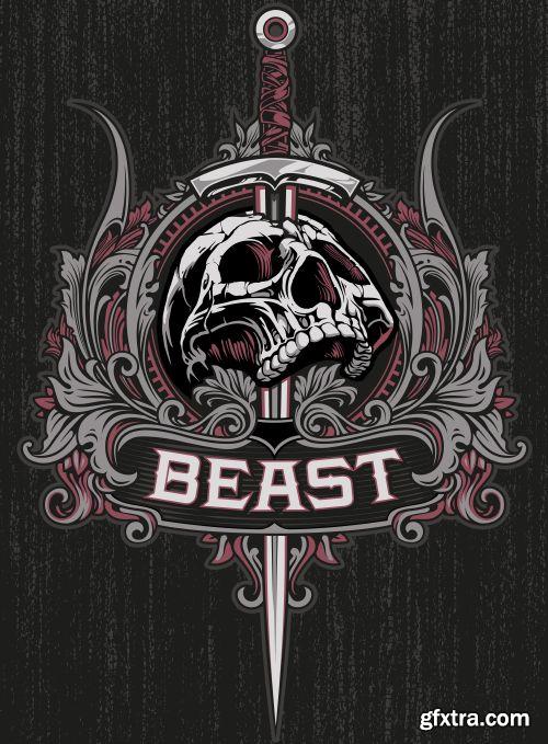 Amazing T-SHIRT Designs 50xEPS Amazing T-SHIRT Designs 50xEPS