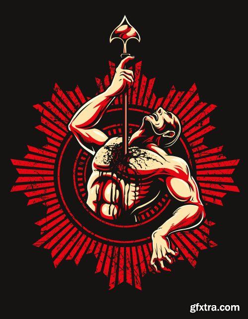 Amazing T-SHIRT Designs 50xEPS Amazing T-SHIRT Designs 50xEPS