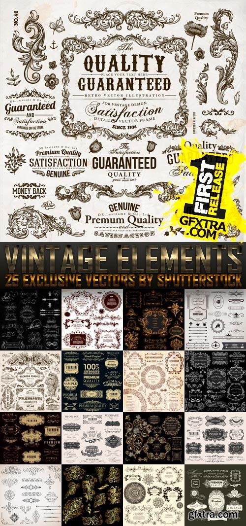 Amazing SS - Vintage Elements, 25xEPS