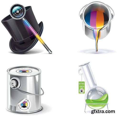 Icons and elements for design #4 - 25x EPS Fotolia